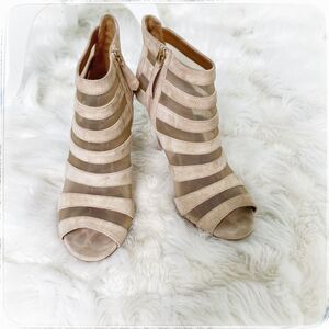 Aquazzura open toe booties